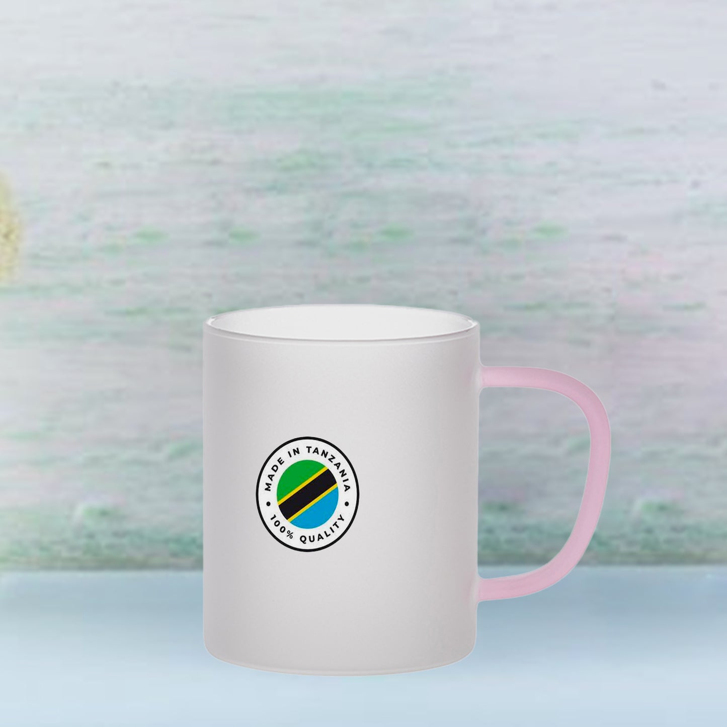 15oz/450ml Glass Mug(Frosted)
