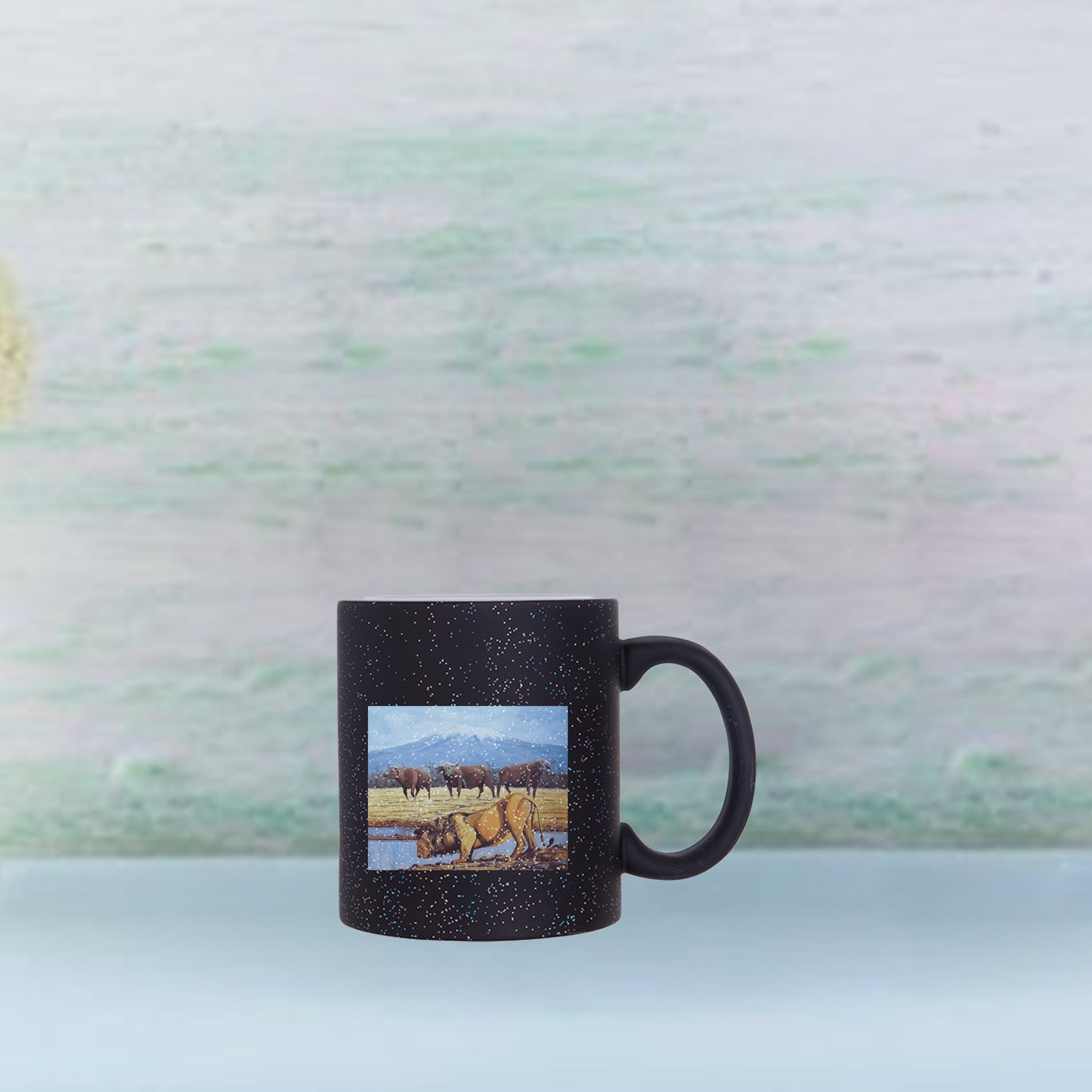 11oz Color Changing Mugs(StarSky Black, matt)