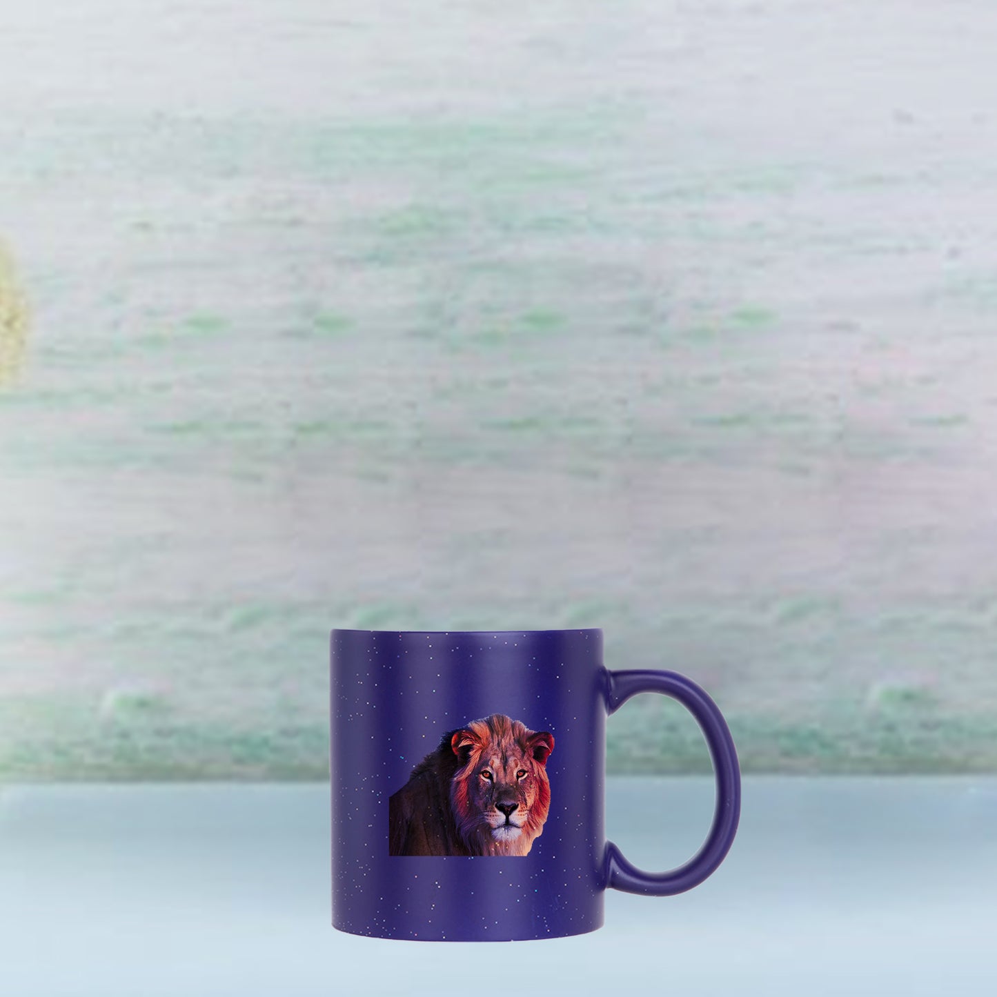 11oz Color Changing Mugs(StarSky Blue, matt)