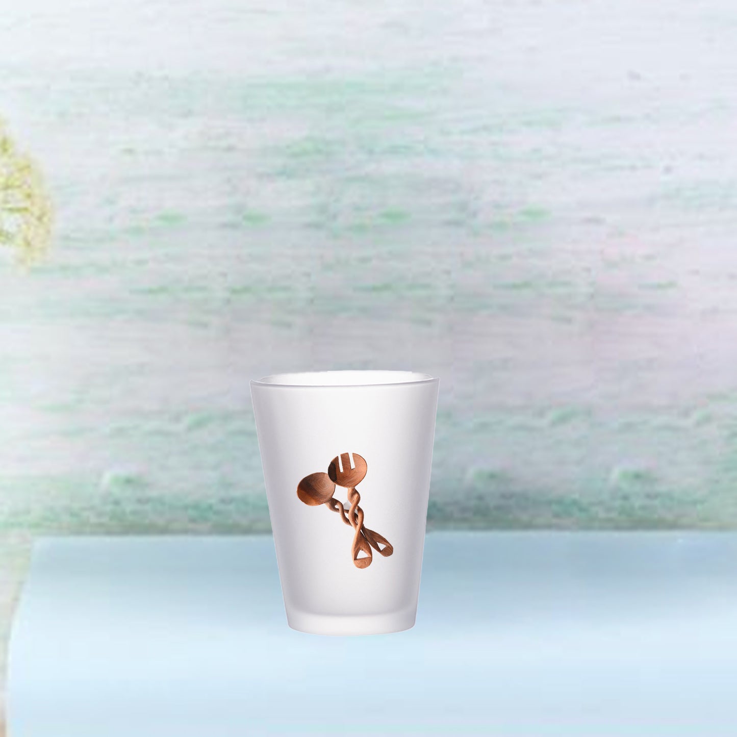 17oz Glass Mug(Frosted)