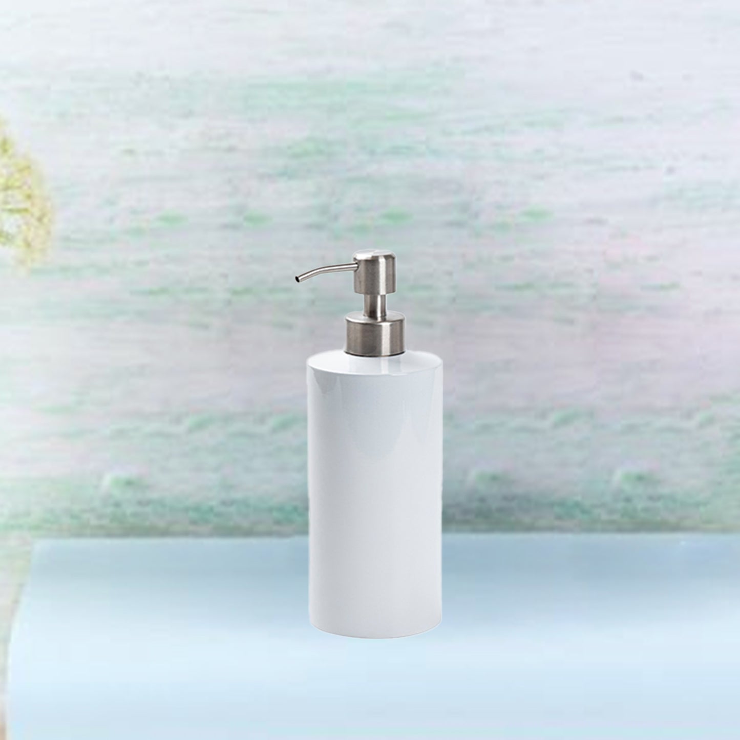 18oz/550ml Stainless Steel Lotion Bottle(White) MOQ 500pcs
