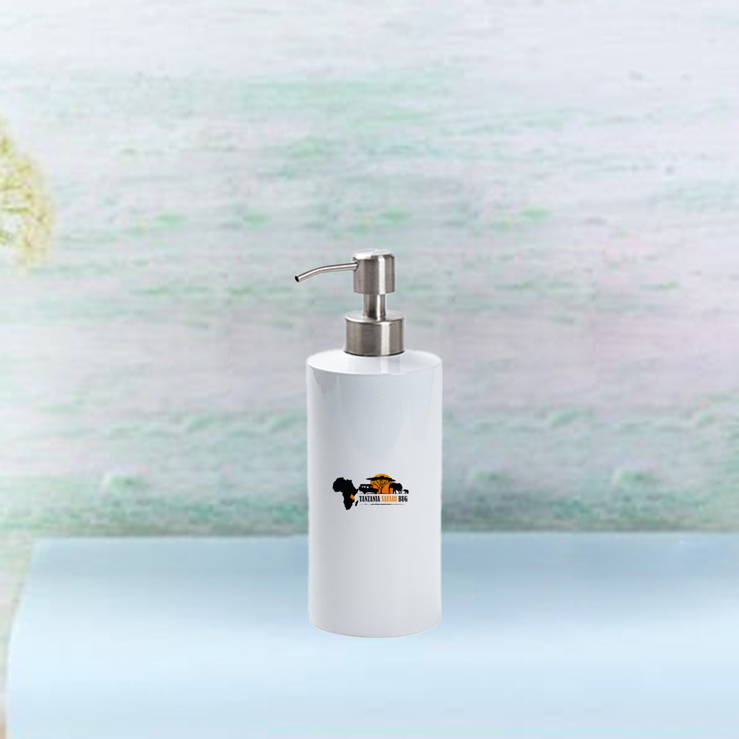 18oz/550ml Stainless Steel Lotion Bottle(White) MOQ 500pcs
