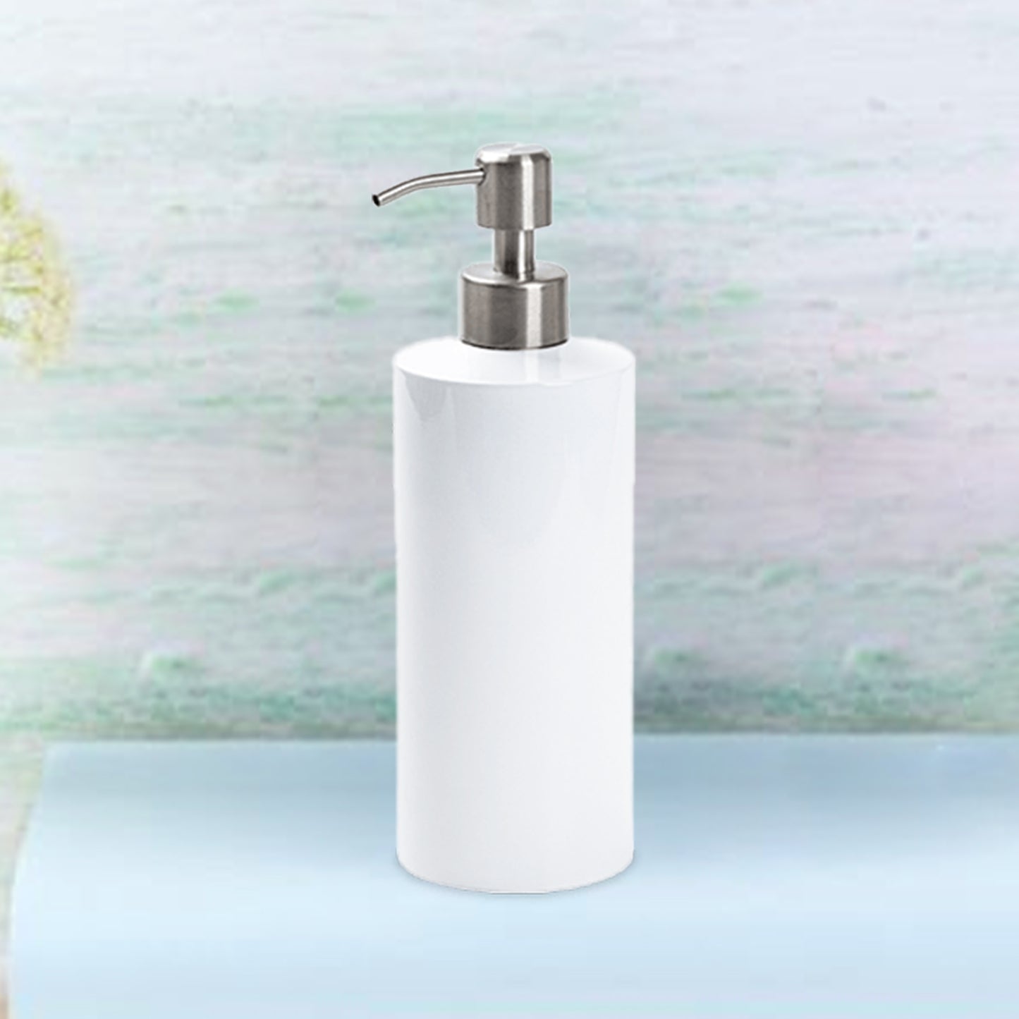 18oz/550ml Stainless Steel Lotion Bottle(White)