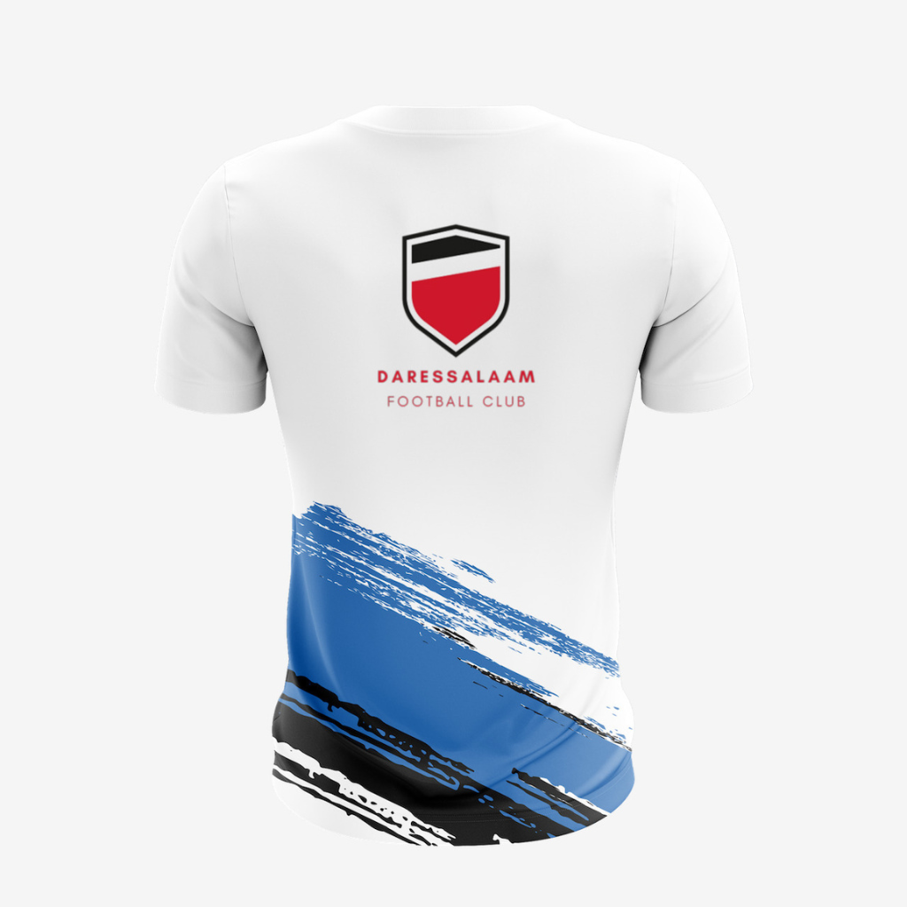 Personalized White Unisex Round Neck T-Shirt/ Jersey