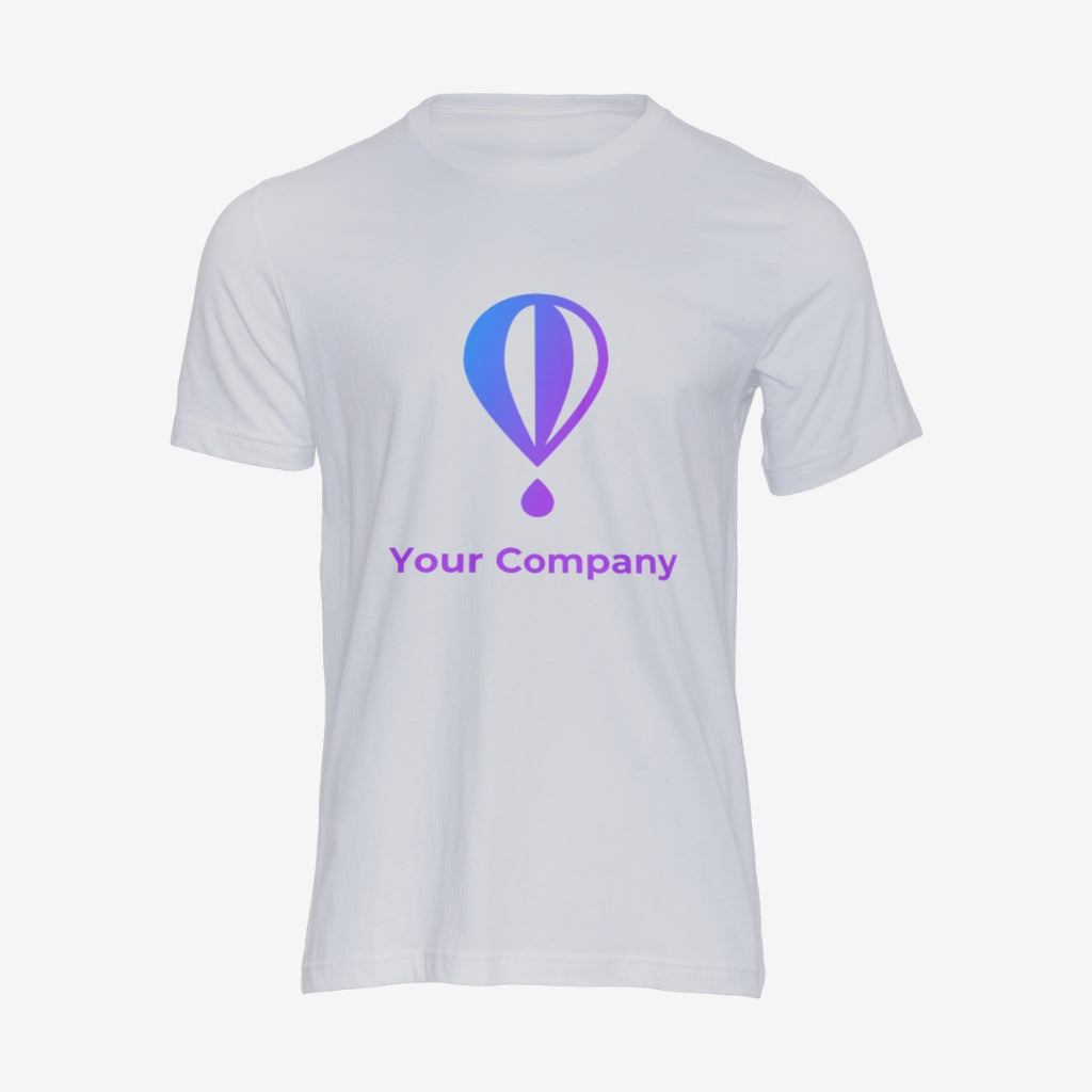 Personalized Grey Unisex Round Neck T-Shirt