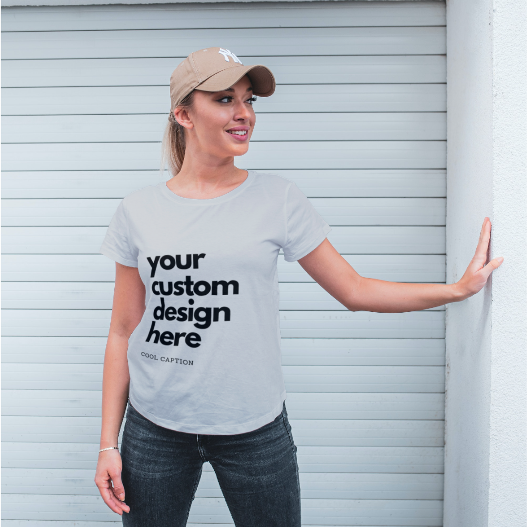 Personalized Grey Unisex Round Neck T-Shirt
