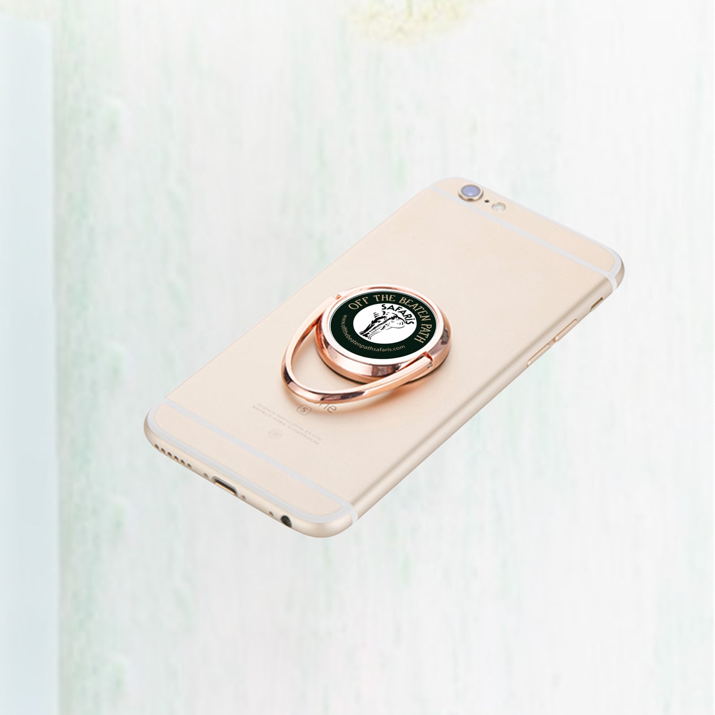 Rotating Mobile Phone Ring Holder(Rose Gold)