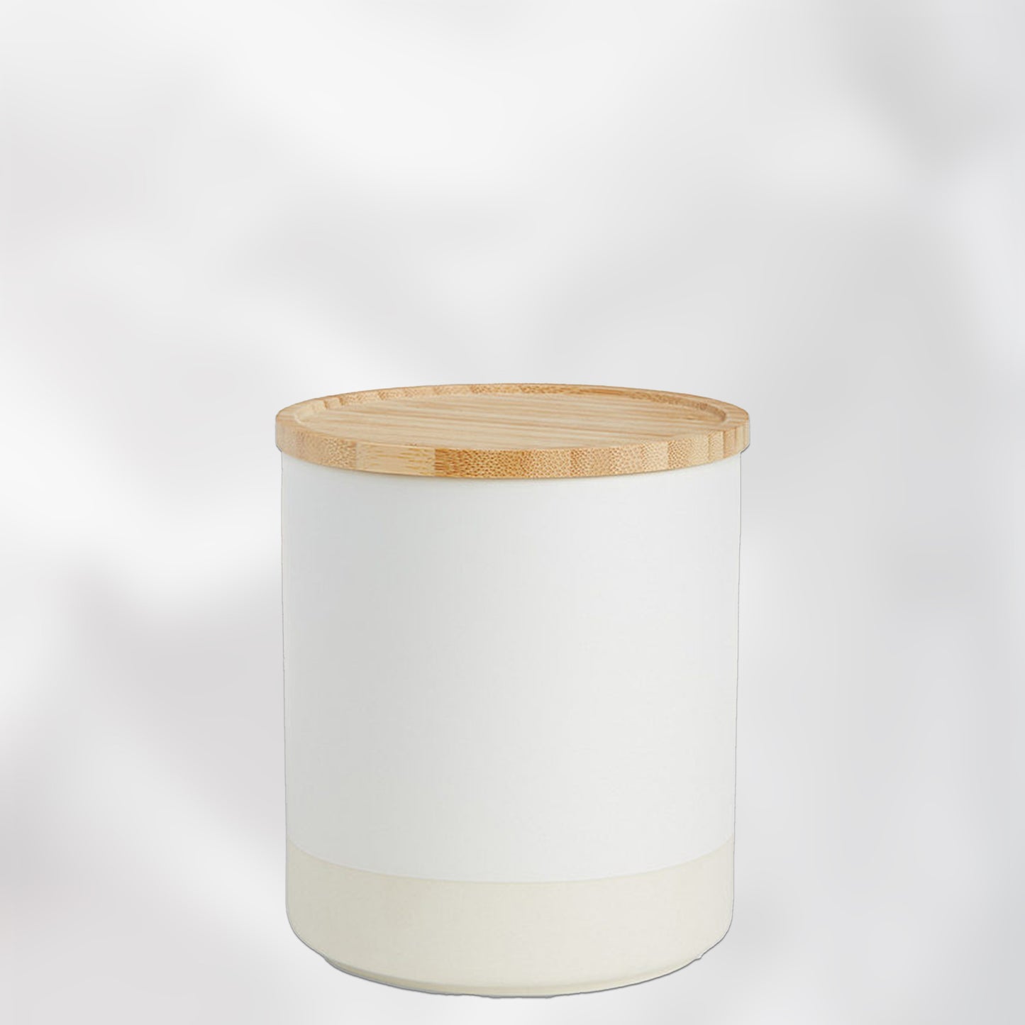 30oz Ceramic Storage Jar w/ Bamboo Lid