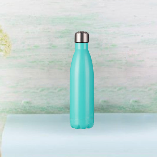 17oz/500ml Stainless Steel Cola Bottle (Mint green)