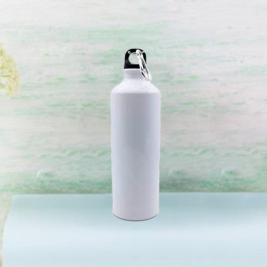 750ml Aluminium Water Bottle (White)