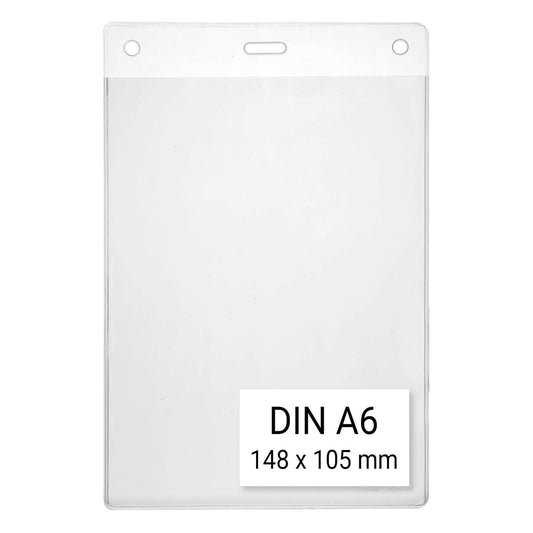 Card Stand A6 (V) 105*148 Transparent 2 pcs in one opp bag, 60pcs/inner box, 240pcs/carton