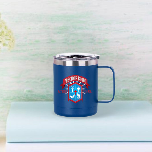 10oz/300ml Powder Coated SS Mug Blue