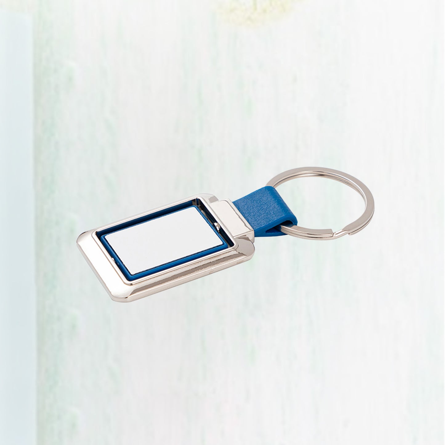 Rotatable Keychain(Blue, Rectangle)