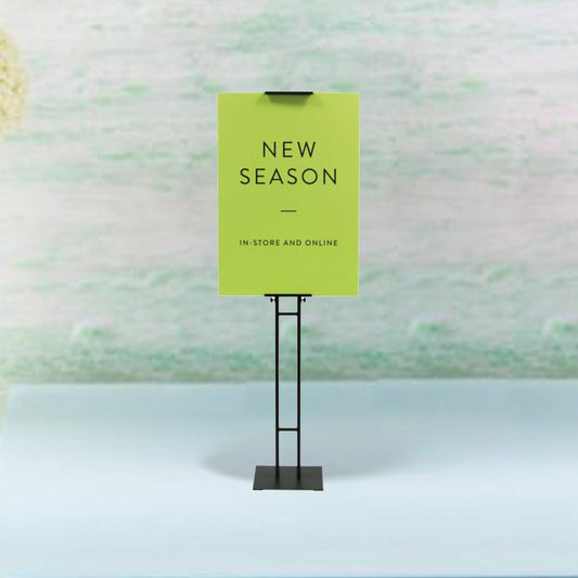Double side poster stand