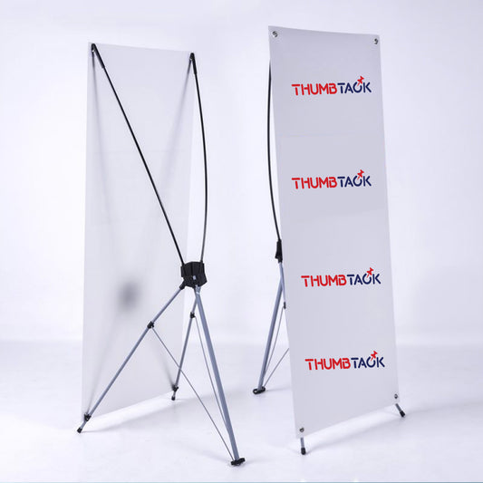 X-stand adjustable (black) 60*160cm -80*200cm